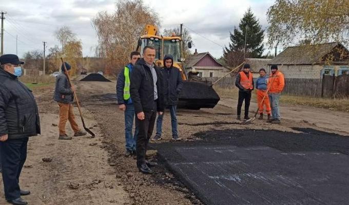 Вперше за кілька десятиліть розпочався ремонт дороги до селища Діброва