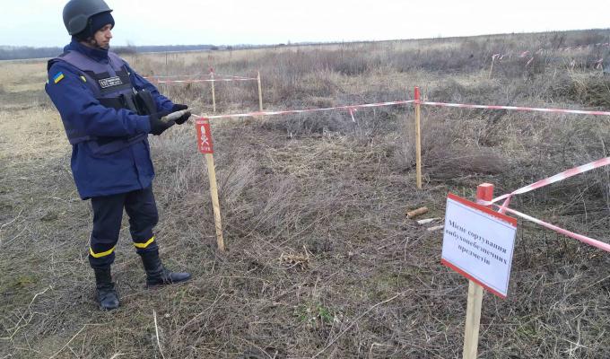 Протягом минулого тижня на Луганщині піротехніками  знищено 93 вибухонебезпечних предмета