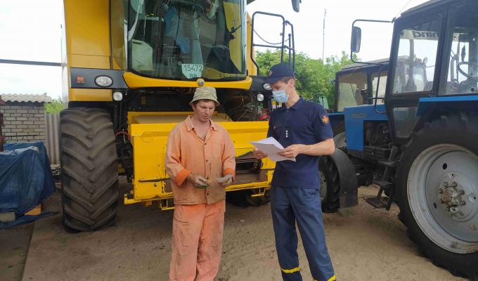 Пора жнив - особливо пожежонебезпечний період