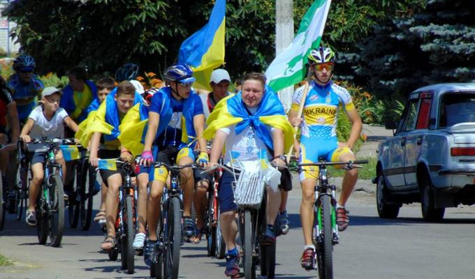 До Дня Конституції України відбувся традиційний велопробіг вулицями міста