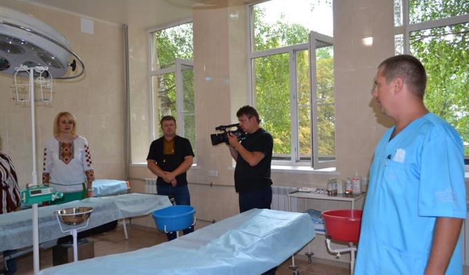 Сьогодні у Кремінському районному територіальному медичному об’єднанні відкрито нову операційну.