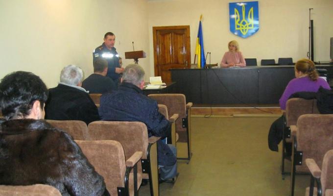 В райдержадміністрації пройшло засідання районної комісії з питань техногенно-екологічної безпеки та надзвичайних ситуацій