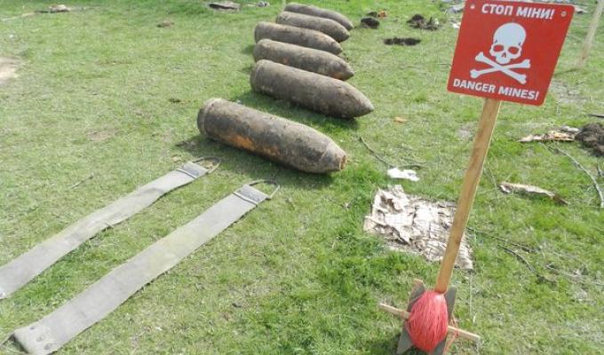 У районі виявлено артилерійський снаряд часів Другої світової війни
