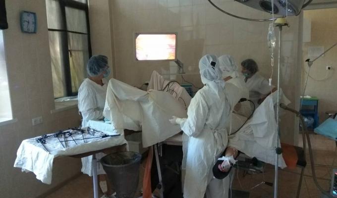 З початку року у Кремінському РТМО було проведено 50 лапароскопічних операцій