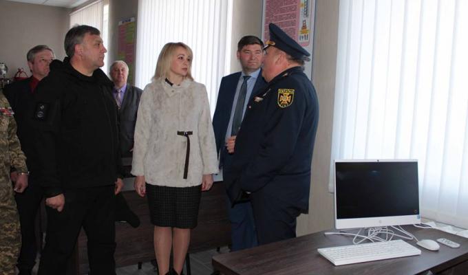 На Луганщині з’явився навчальний пункт для рятувальників.