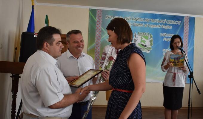 Сьогодні в райдержадміністрації відбулись урочистості з нагоди Дня державної служби