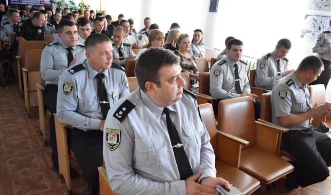 В районі відзначили день Національної поліції України 