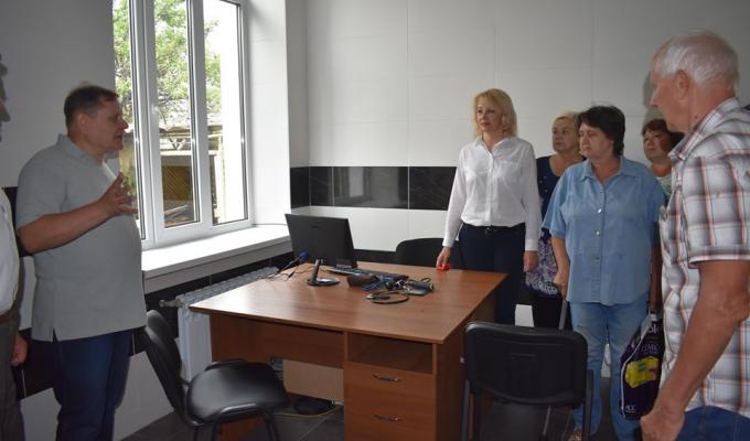 Сьогодні у Кремінній відкрилась лікарська амбулаторія. 
