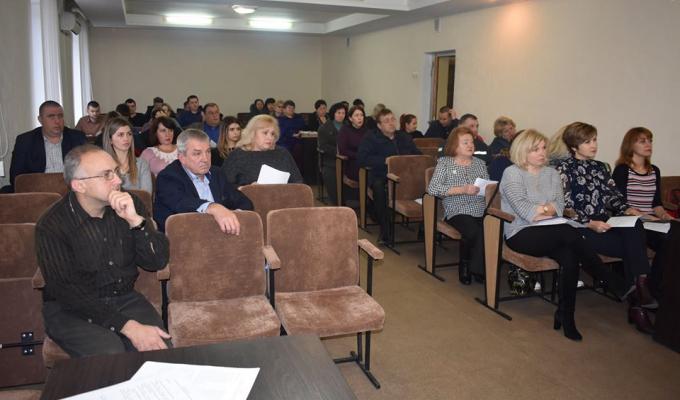 В райдержадміністрації пройшло засідання колегії.