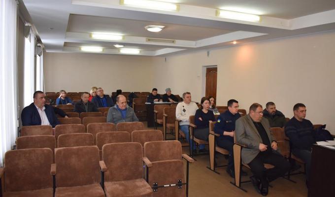 В райдержадміністрації пройшло засідання районної комісії ТЕБ та НС.