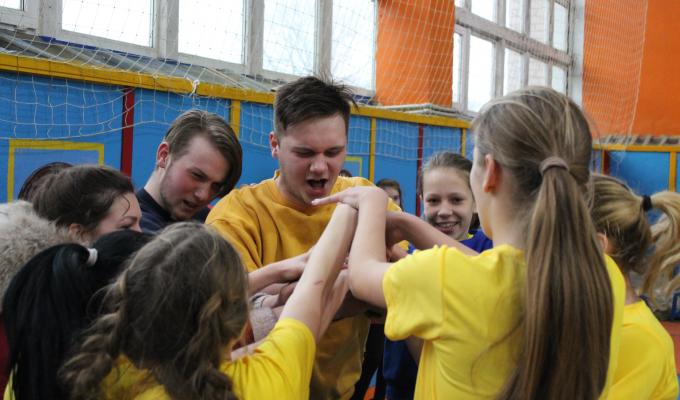 Учні Новомикільскої школи – переможці Кубку району з баскетболу.
