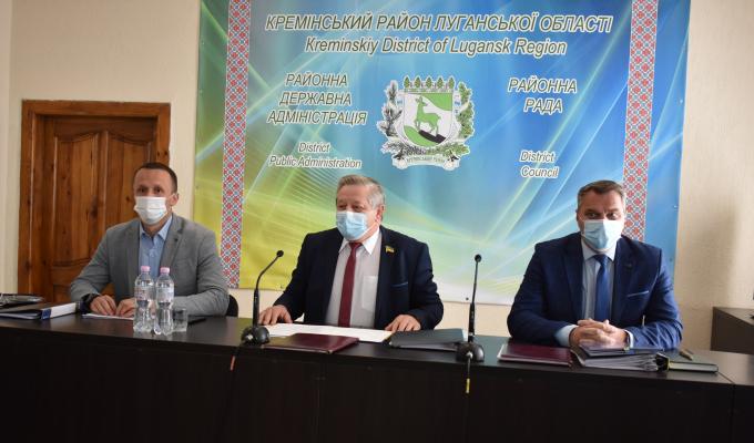 Голова райдержадміністрації взяв участь у засіданні 60-ї сесії районної ради