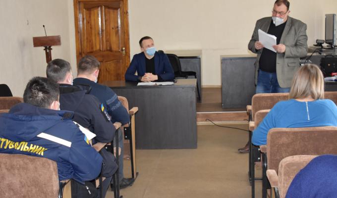 Голова райдержадміністрації провів засідання районної комісії ТЕБ та НС