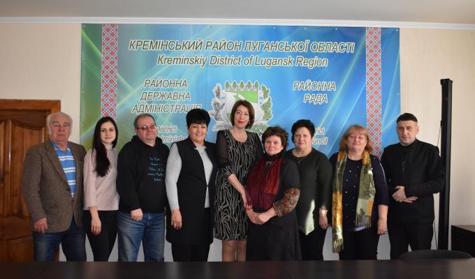 Громадська рада при Кремінській райдержадміністрації приступила до роботи. 