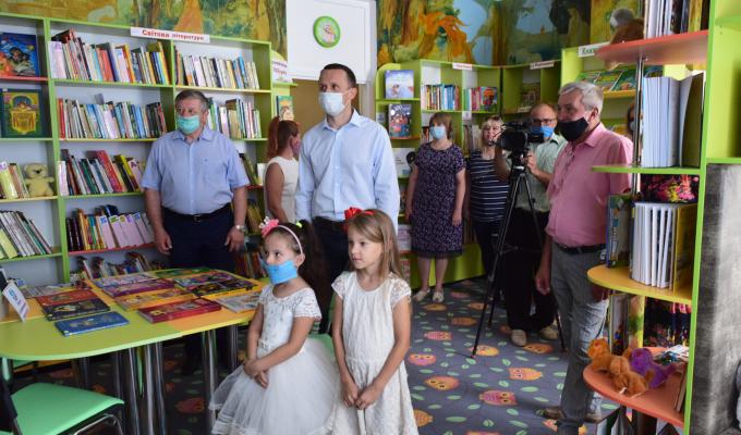 Кремінська дитяча бібліотека вкотре розширює формат своєї роботи