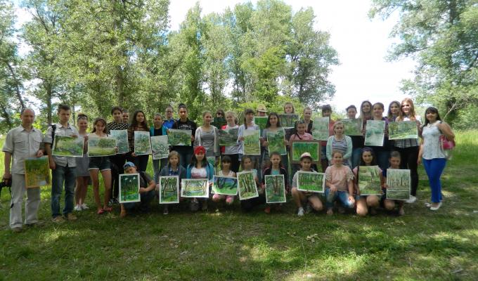 Днями пройшов конкурс пленерного живопису «Краса Кремінського пейзажу». 
