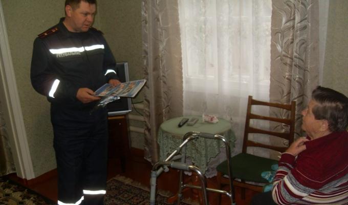 Для запобігання виникнення пожеж у побуті проведені рейди.