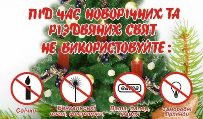 Чи безпечна ваша новорічна ялинка?