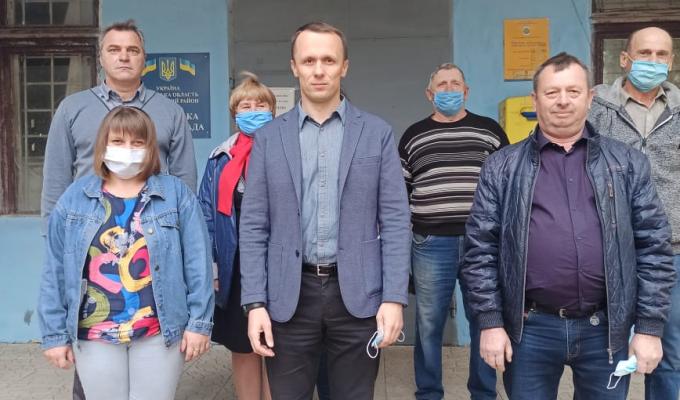 Голова райдержадміністрації продовжує відвідувати сільські громади району