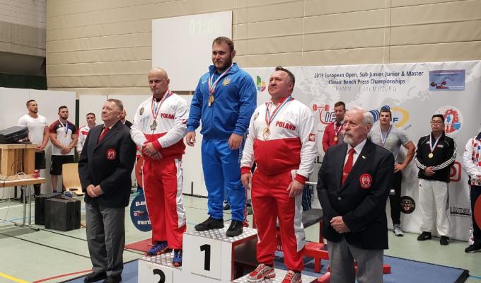 Кремінянин встановив новий рекорд Європи на Чемпіонаті з класичного жиму лежачи