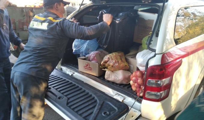 До штабу Головного управління ДСНС України у Луганській області доставлено гуманітарну допомогу від кремінян