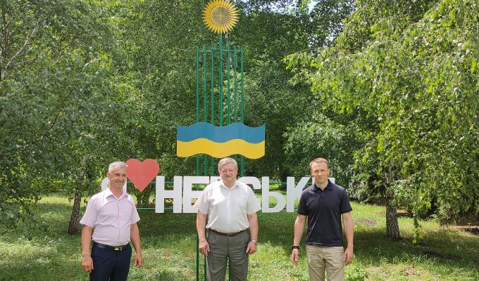 Голова райдержадміністрації з робочим візитом відвідав Невську сільську громаду