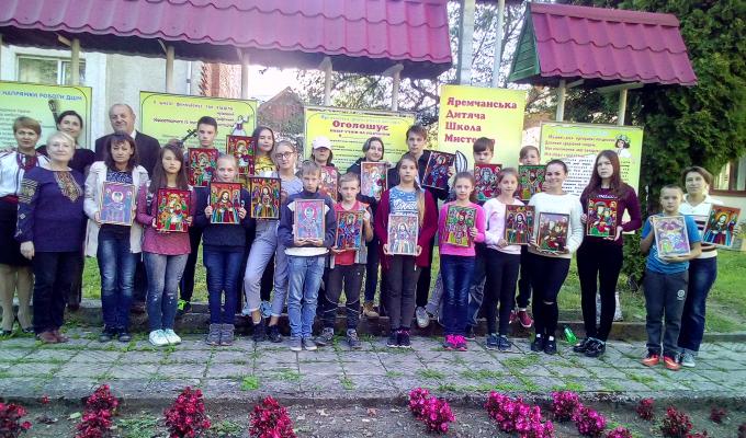 Схід і захід – разом! Юні художники Кремінщини побували на Івано-Франківщині. 