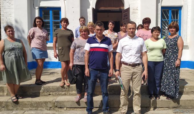Голова райдержадміністрації поспілкувався із жителями Новомикільська