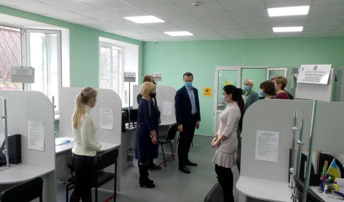 Кремінський відділ обслуговування громадян  розпочав роботу в оновленому вигляді відповідно до стандартів Пенсійного фонду України