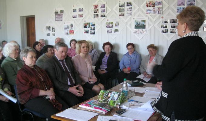 Керівники району взяли участь у роботі пленуму районної організації ветеранів України.