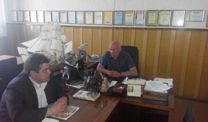 Перший заступник голови райдержадміністрації Володимир Позняк  днями  відвідав з робочим візитом підприємства району