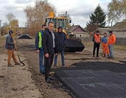 Вперше за кілька десятиліть розпочався ремонт дороги до селища Діброва