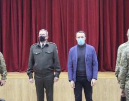 Олег Клименчуков взяв участь у тематичному заході  у Луганському обласному ліцеї з посиленою військово-фізичною підготовкою