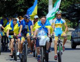 До Дня Конституції України відбувся традиційний велопробіг вулицями міста