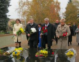 На Кремінщині відзначили 73-ю річницю вигнання нацистів з України. 