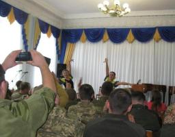 Військових інженерів вітали сьогодні на Кремінщині. 