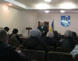 Члени районного товариства «Союз Чорнобиль» провели збори організації. 