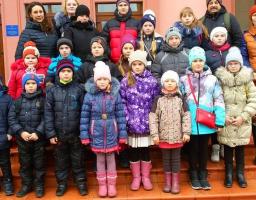 Кремінські діти відвідали святкове дійство до Дня Святого Миколая.