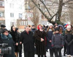 Пам'ять ще одного видатного кремінянина увічнена встановленням меморіальної дошки. 