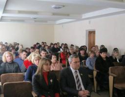 Представлено публічний звіт голови райдержадміністрації Наталі Чехути. 