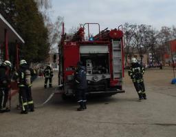 В освітніх закладах району відпрацьовували дії на випадок виникнення пожежі. 
