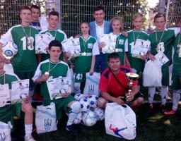 Кремінські футболісти стали переможцями Всеукраїнських змагань