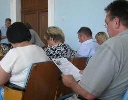 Голова райдержадміністрації взяла участь у нараді з головами місцевих рад. 