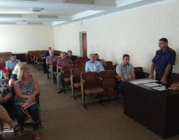 На засіданні районної комісії з питань техногенно-екологічної безпеки та надзвичайних ситуацій були розглянуті питання протипожежної безпеки