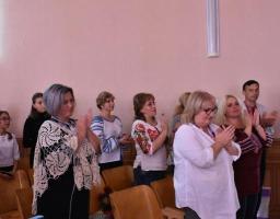 У Кремінській гімназії пройшла зустріч із педагогічними працівниками Сколівського району. 