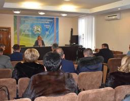 Голова райдержадміністрації Наталя Чехута провела координаційну нараду щодо правового режиму у зв’язку із введенням воєнного стану. 