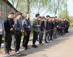Розпочались навчально – польові збори для учнів випускних класів. 