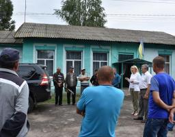 Голова райдержадміністрації Наталя Чехута із робочим візитом відвідала Невську громаду.
