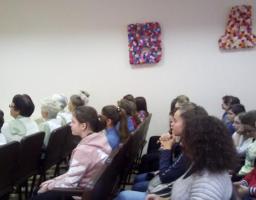 Пройшла творча зустріч просвітян з учнівською молоддю.
