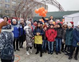 11 грудня представники Кремінщини взяли участь у масштабній акції Головного управління Національної поліції в Луганській області #ДійПротиНасильства, яка пройшла на площі Перемоги Сєвєродонецька.
